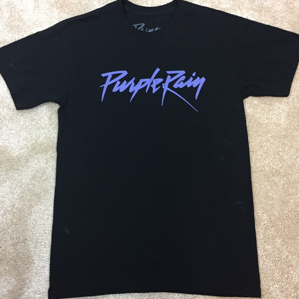 🎼PRINCE Purple Rain CONCERT Graphic BAND T-Shirt
